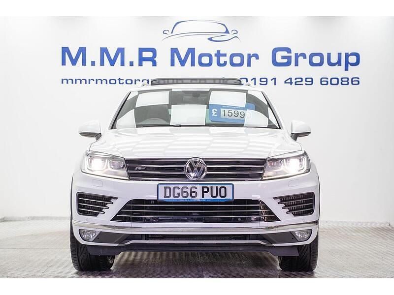Used VW Touareg R-line 262 HP (192 kW) 2016 White SUV