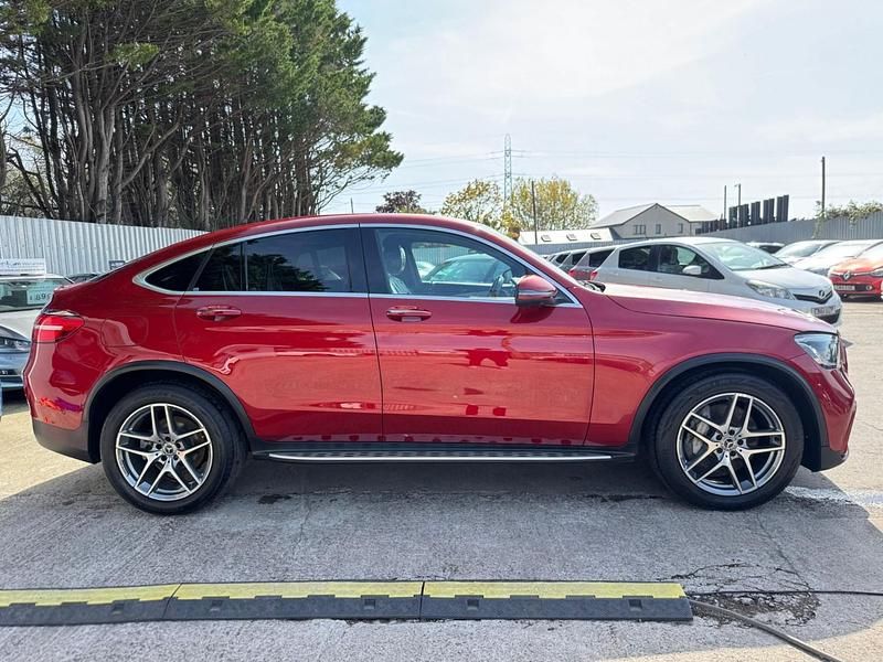 Used Mercedes GLC220 AMG line 2018 Red Coupe
