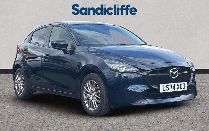 Blue Used 2023 Mazda 2 Exclusive-Line Hatchback | £17,068 (Fair price) - Image 1/4