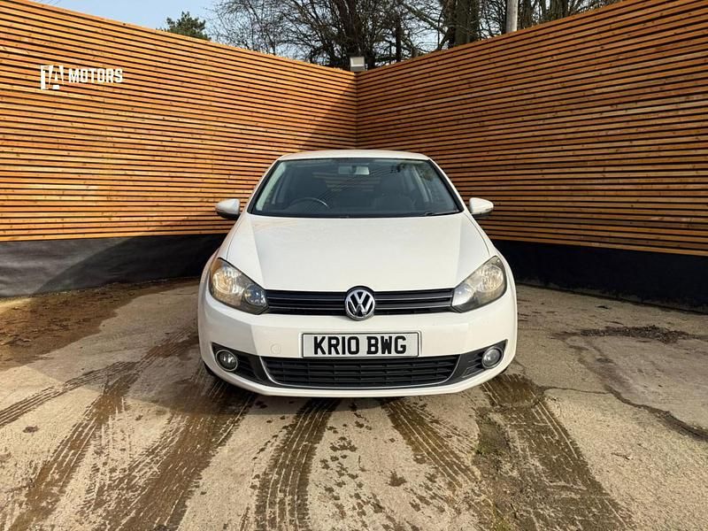 Used VW Golf VI GT 2010 White Hatchback