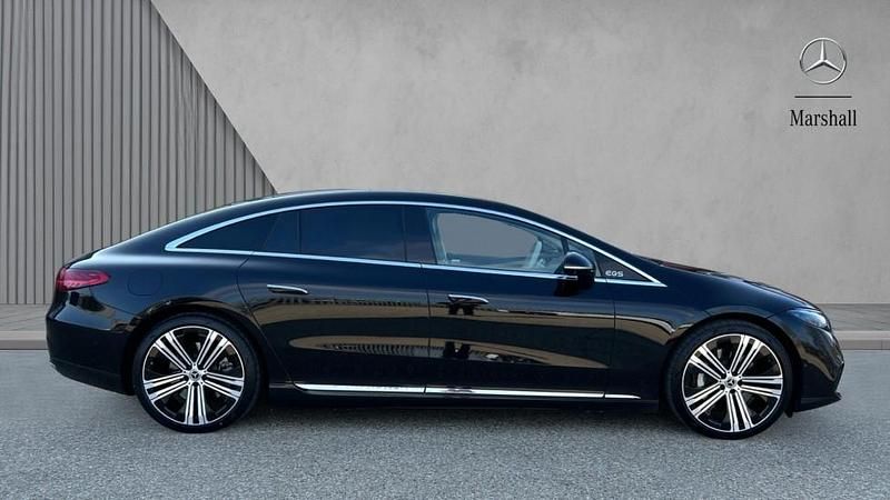 Used Mercedes EQS450+ Exclusive Luxury 244 kW (333 HP) 2023 Obsidian black metallic Sedan