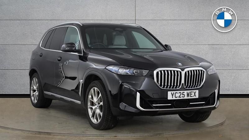 Black Used 2025 BMW X5 xLine SUV | £51,500 - Image 1/4
