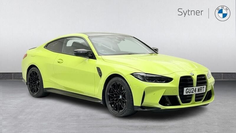 Yellow Used 2024 BMW M4 Competition Edition Coupe | £59,000 (Super price) - Image 1/4