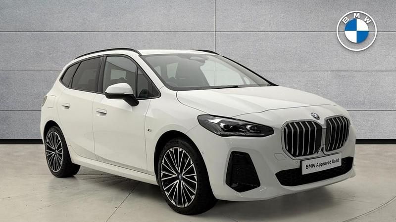 Used BMW 225 Active Tourer M Sport 242 HP (177 kW) 2023 White MPV