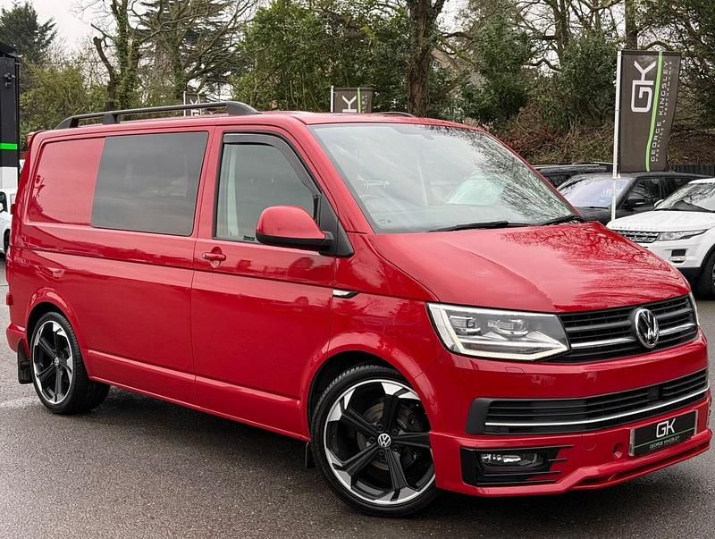 Used VW T6 Highline 2018 Red Van