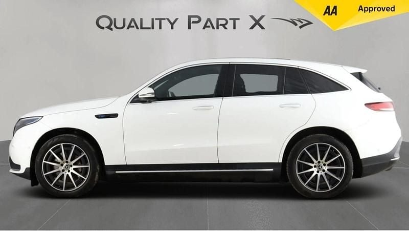 Used Mercedes EQC400 AMG line 300 kW (408 HP) 2020 White SUV