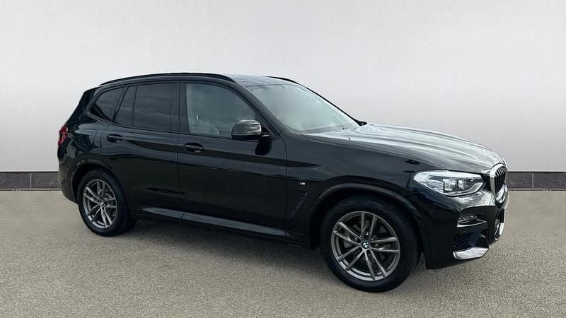 Black Used 2021 BMW X3 M Sport SUV | £27,377 (Good price) - Image 1/4