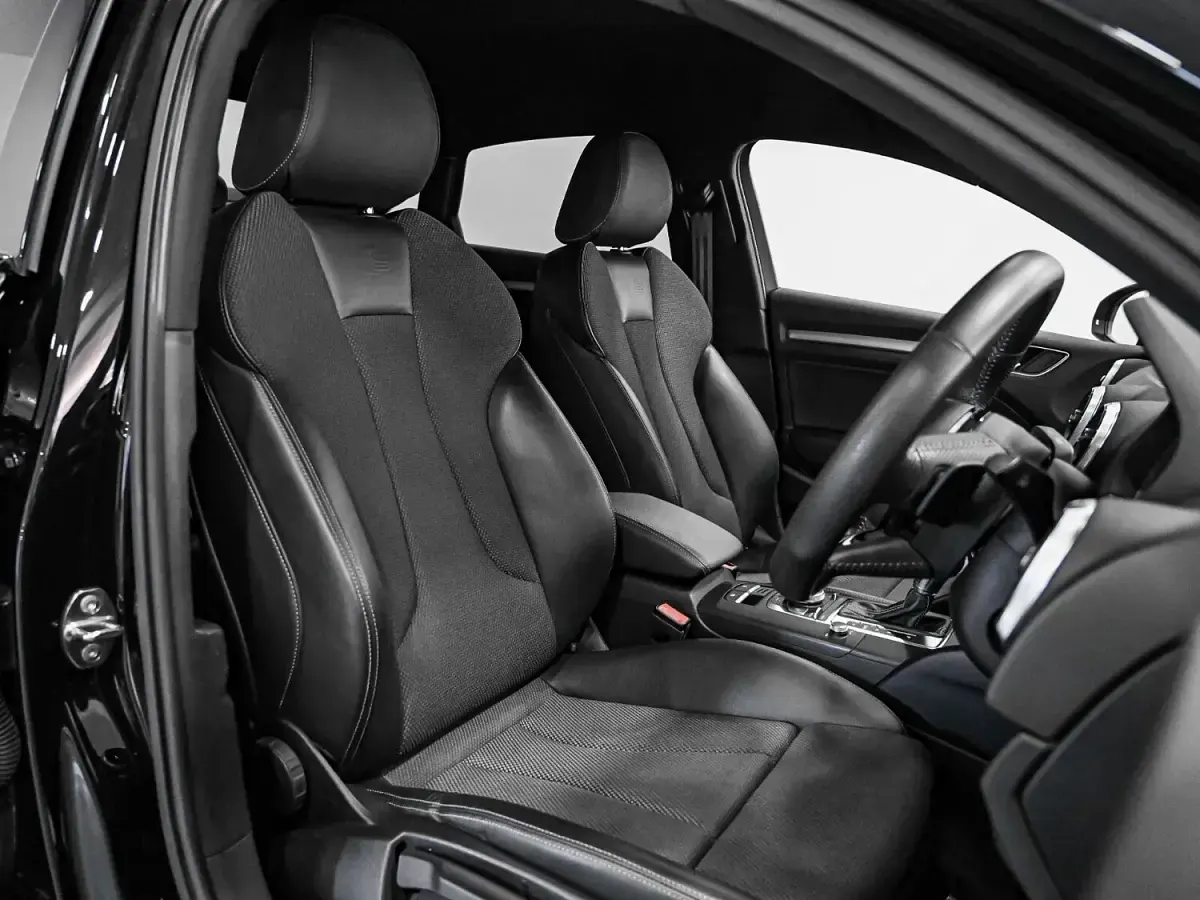 Used Audi A3 Black Edition 150 HP (110 kW) 2019 Black Sedan