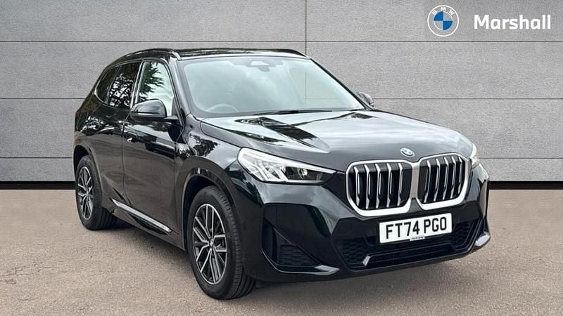 Black sapphire Used 2025 BMW X1 M Sport SUV | £31,697 (Good price) - Image 1/4
