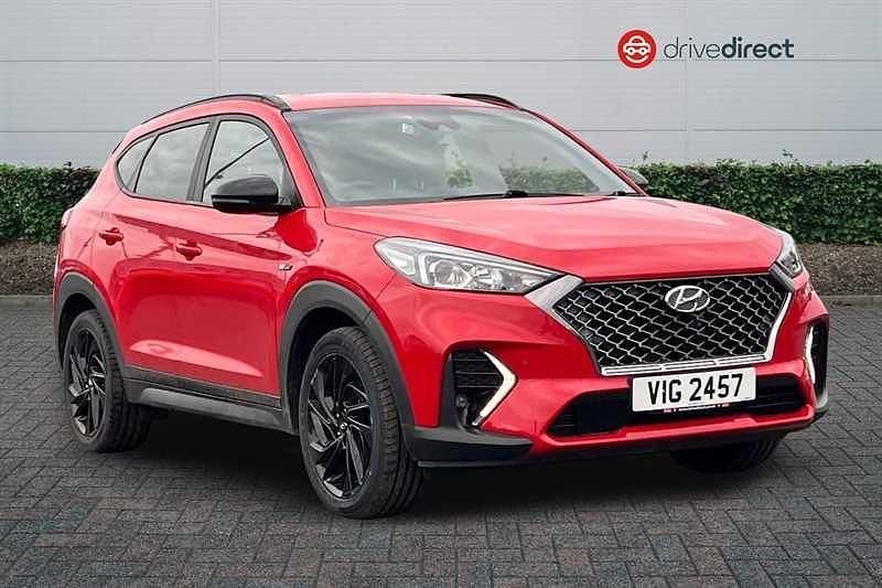Used Hyundai Tucson N Line 136 HP (100 kW) 2020 Red SUV