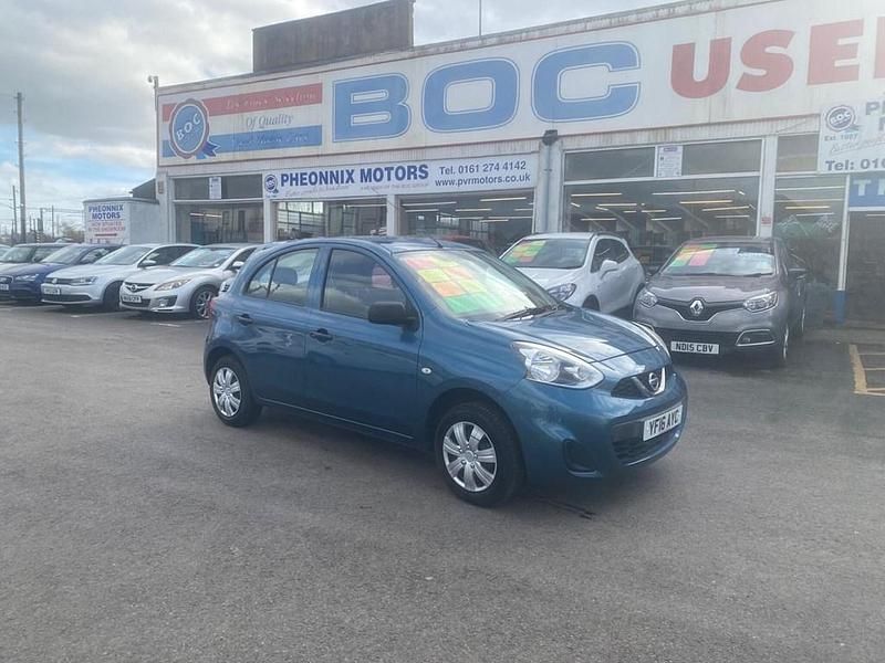 Used Nissan Micra Visia 2016 Blue Hatchback