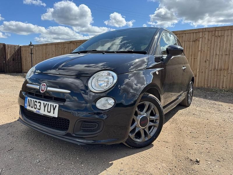 Used Fiat 500 S 69 HP (50 kW) 2013 Black Hatchback