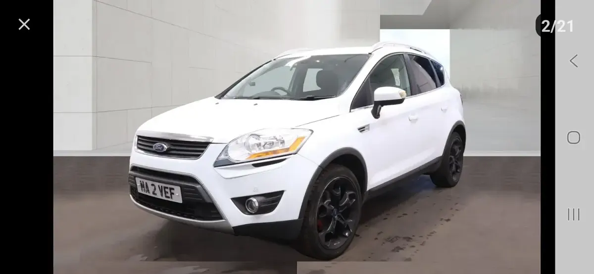 Used Ford Kuga Titanium 2012 White SUV