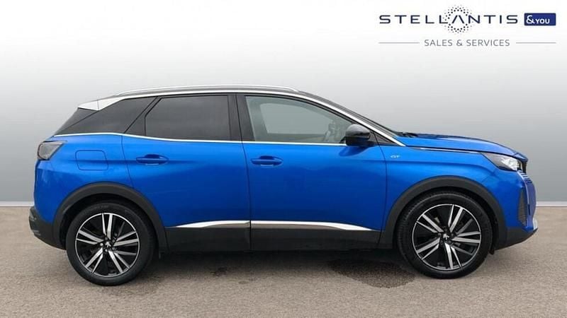 Blue Used 2021 Peugeot 3008 Premium SUV | £19,735 (Fair price) - Image 1/4
