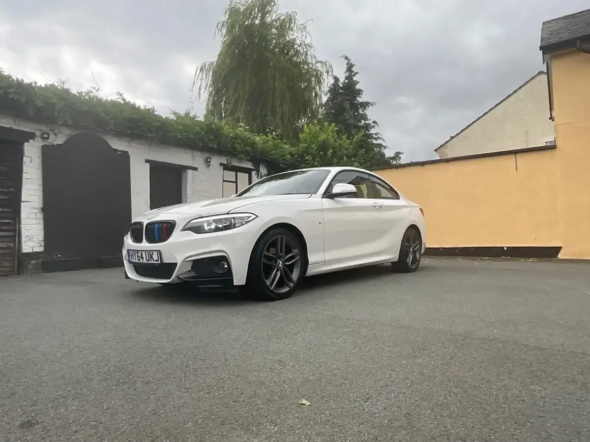 Used BMW 218 M Sport 2014 White Coupe