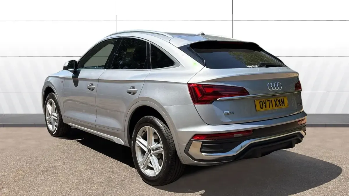 Used Audi Q5 S-Line 204 HP (150 kW) 2021 Silver SUV
