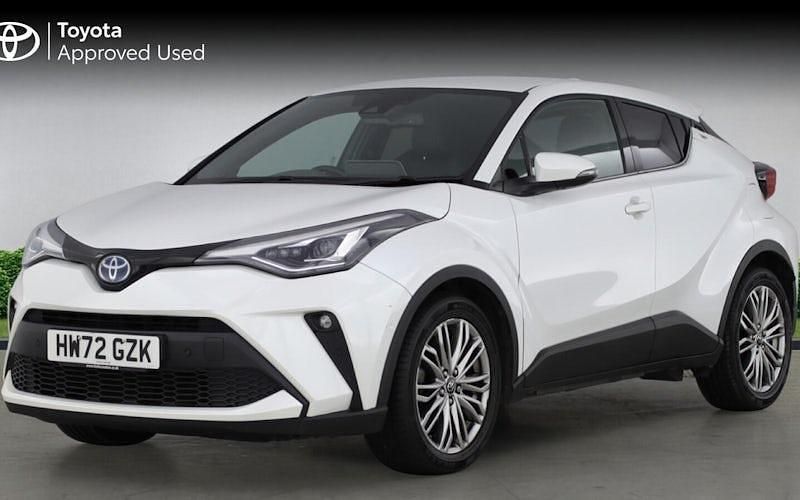 Used Toyota C-HR 184 HP (135 kW) 2022 Platinum white pearl SUV