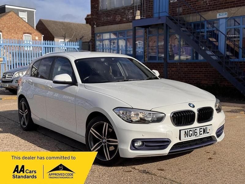 White Used 2016 BMW 118 Sport Line Hatchback | £7,785 (Fair price) - Image 1/4