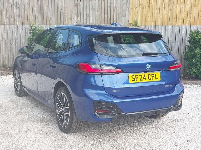 Used BMW 225 Active Tourer M Sport 242 HP (177 kW) 2024 Blue MPV