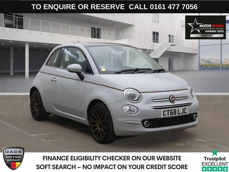 Grey Used 2019 Fiat 500 Collezione Hatchback | £7,890 (Fair price) - Image 1/3