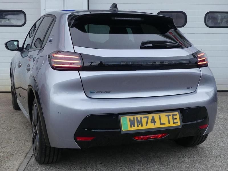 Used Peugeot e-208 GT 113 kW (154 HP) 2025 Grey Hatchback