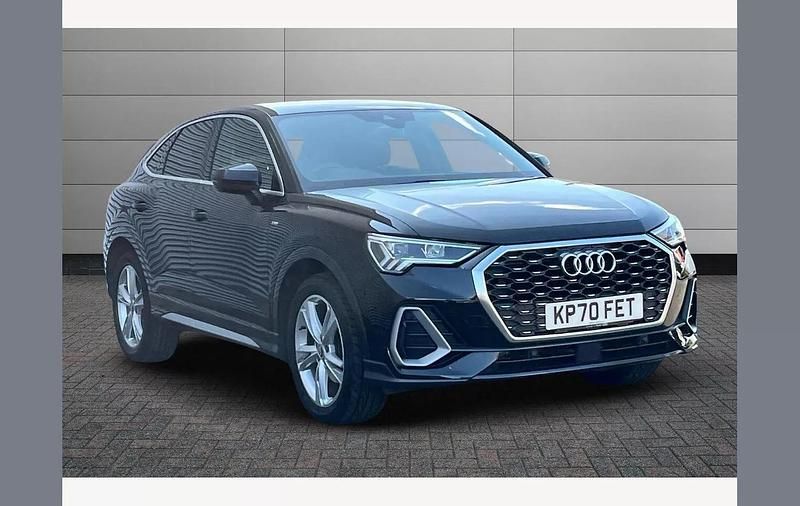 Black Used 2020 Audi Q3 S-Line SUV | £26,095 (A bit pricey) - Image 1/4