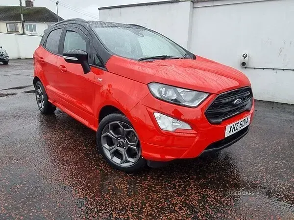 Used Ford Ecosport ST-Line 125 HP (91 kW) 2020 Red SUV