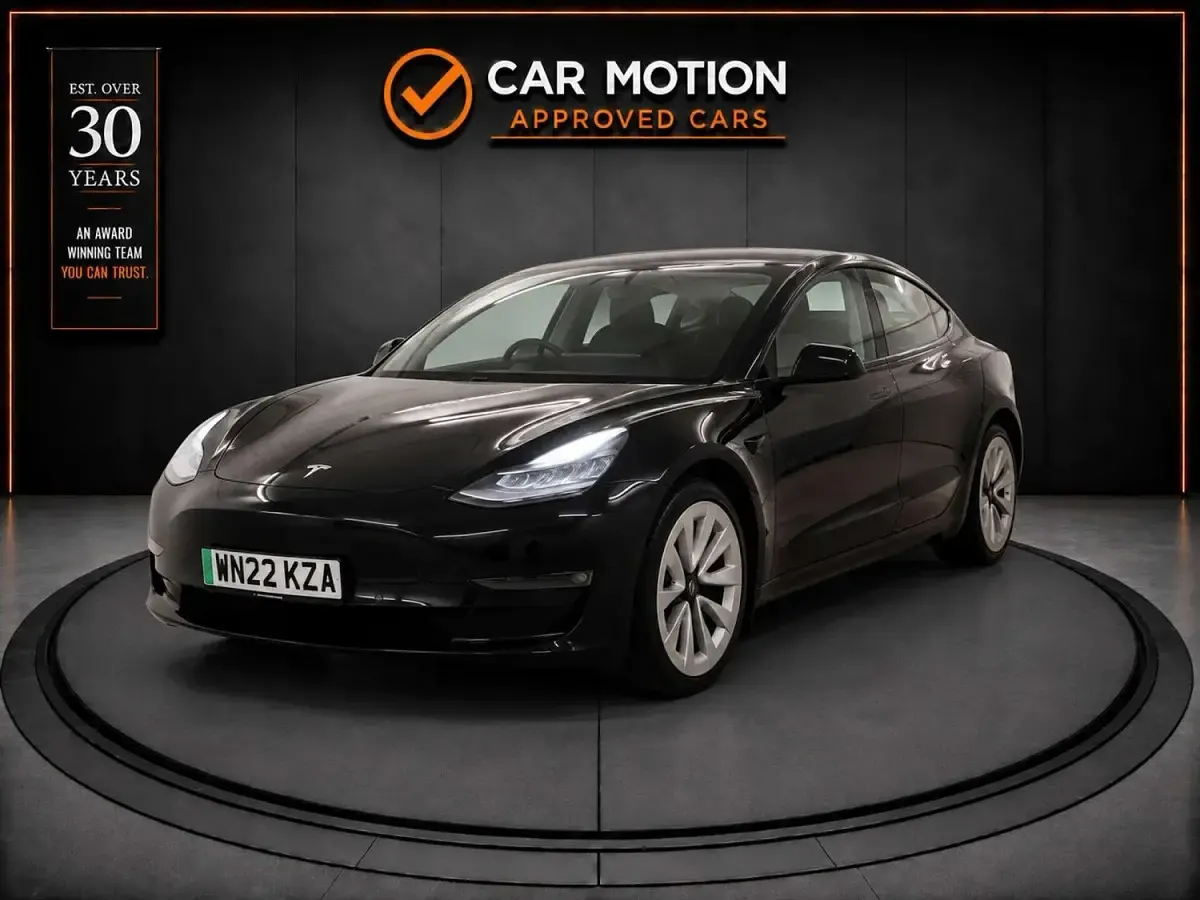 Used Tesla Model 3 Long Range AWD 254 kW (346 HP) 2022 Black Sedan