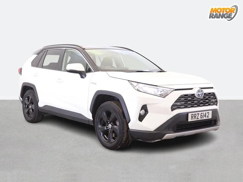 White Used 2020 Toyota RAV4 Hybrid Design SUV | £21,295 (Super price) - Image 1/4