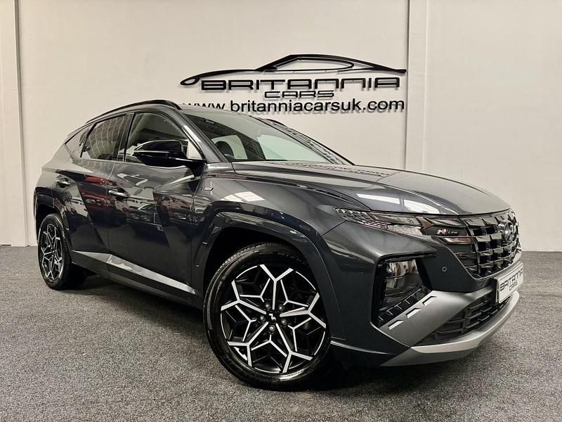 Grey Used 2023 Hyundai Tucson N Line SUV | £21,880 (Fair price) - Image 1/4