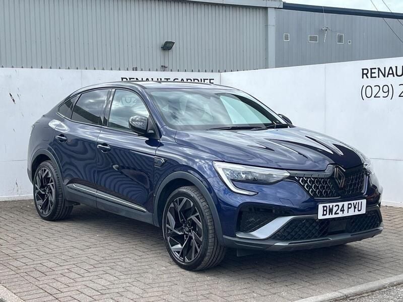 Id metallic midnight blue Used 2024 Renault Arkana Techno Esprit Alpine SUV | £19,262 (Fair price) - Image 1/3