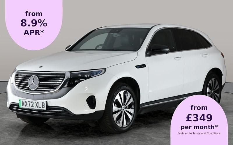 White Used 2022 Mercedes EQC400 SUV | £23,769 (Super price) - Image 1/2