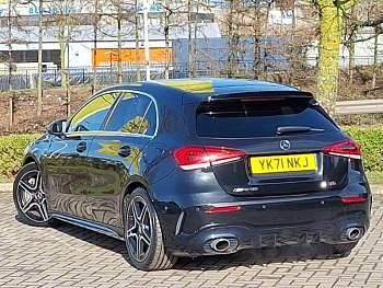 Used Mercedes A35 AMG Executive 306 HP (225 kW) 2021 Black Coupe
