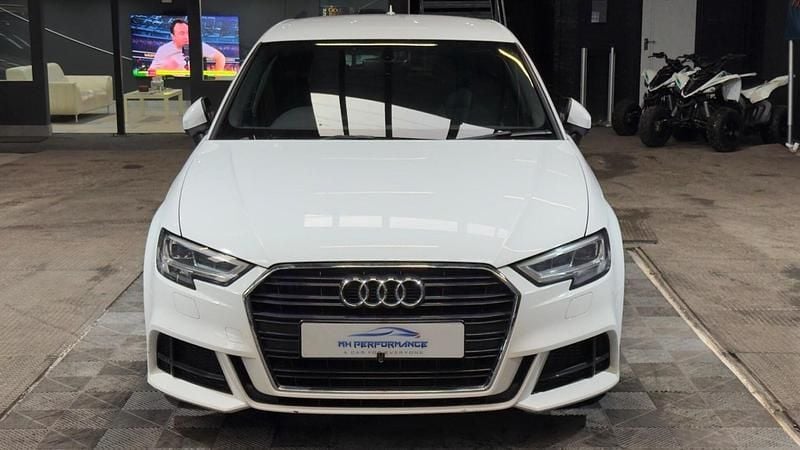 Used Audi A3 Sportback S-Line 2016 White Hatchback