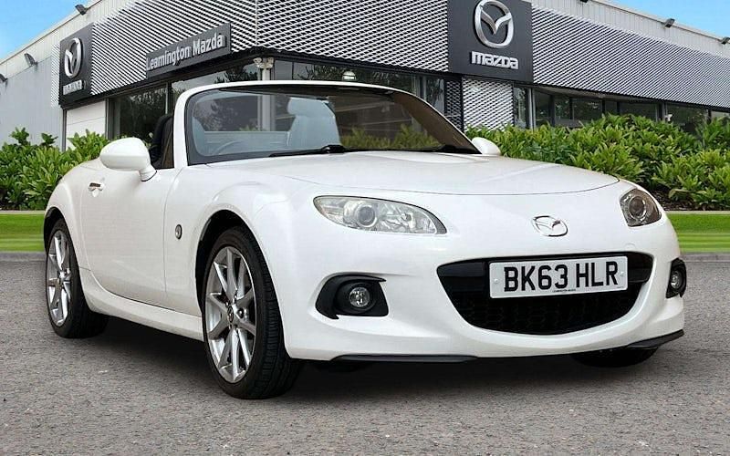 Used Mazda MX5 Inclusive 160 HP (117 kW) 2014 White Cabriolet