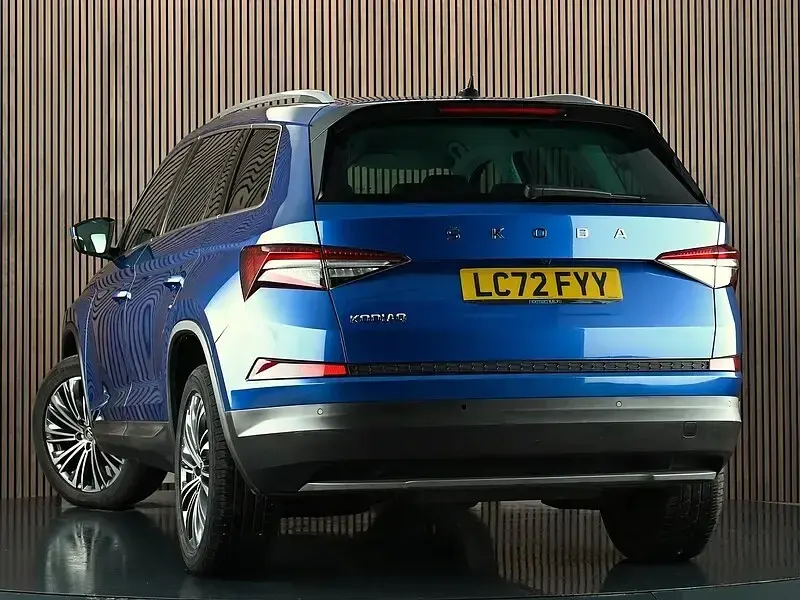 Used Skoda Kodiaq SE L Executive 150 HP (110 kW) 2022 Blue SUV