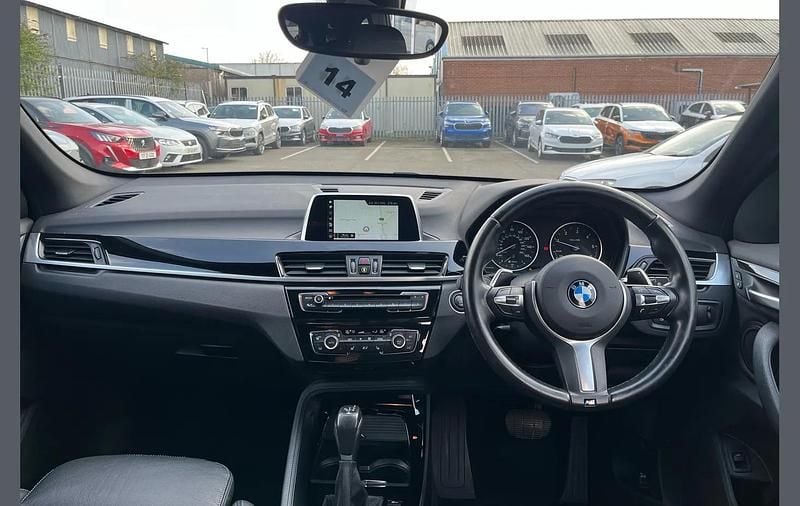 Used BMW X1 M Sport 228 HP (167 kW) 2018 Black SUV