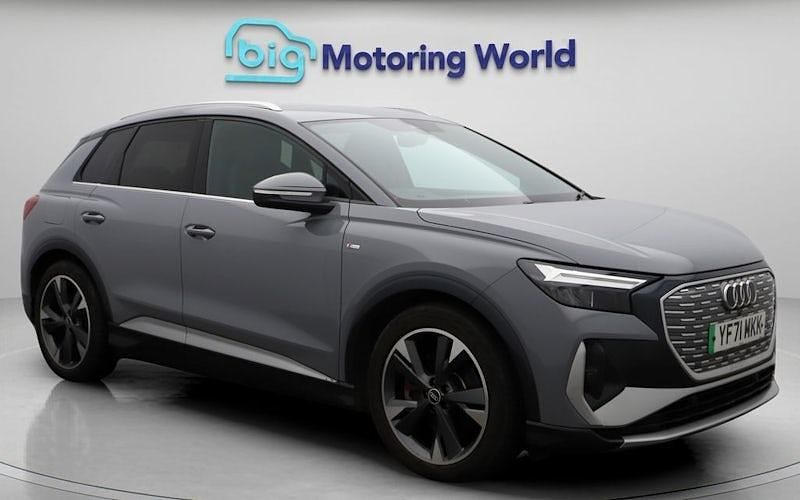 Used 2023 Audi Q4 e-tron S-Line SUV | £19,800 - Image 1/4