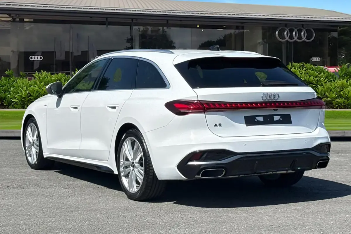 New Audi A5 S-Line 2026 White Estate