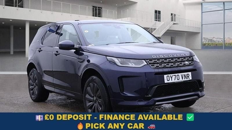 Blue Used 2020 Land Rover Discovery Sport SE Dynamic SUV | £21,699 (Good price) - Image 1/4