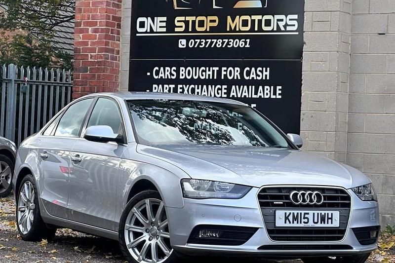 Silver Used 2015 Audi A4 Sedan | £5,995 (Good price) - Image 1/1