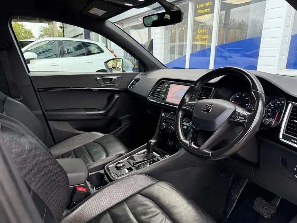 Używany Seat Ateca 4Drive 190 KM (139 kW) 2016 Srebrny SUV