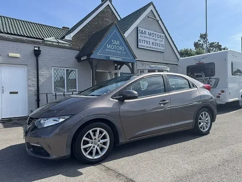 Used Honda Civic EX 2012 Brown Hatchback