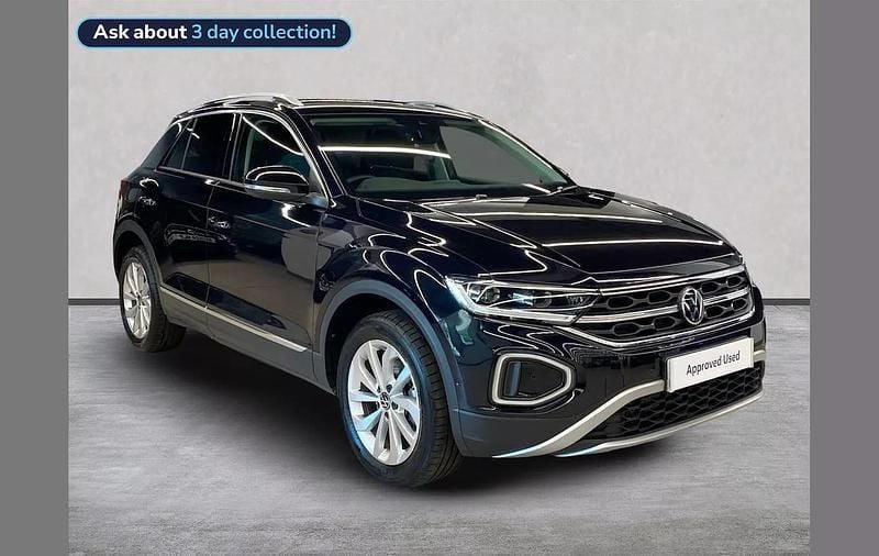 Black Used 2024 VW T-Roc Style SUV | £25,499 (Fair price) - Image 1/4