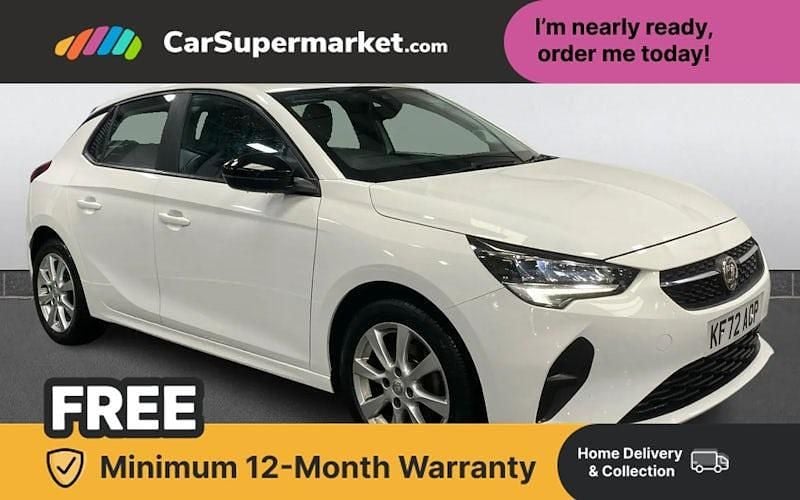 Used Vauxhall Corsa Design Edition 75 HP (55 kW) 2023 White Hatchback