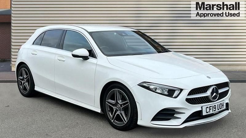 White Used 2019 Mercedes A220 AMG line Hatchback | £15,412 (Fair price) - Image 1/4