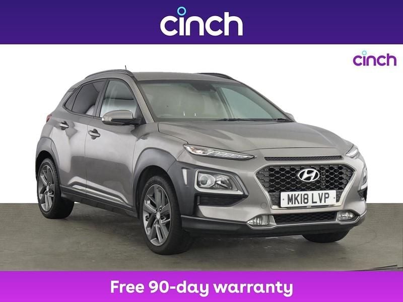 Grey Used 2018 Hyundai Kona Premium SUV | £9,499 (A bit pricey) - Image 1/3