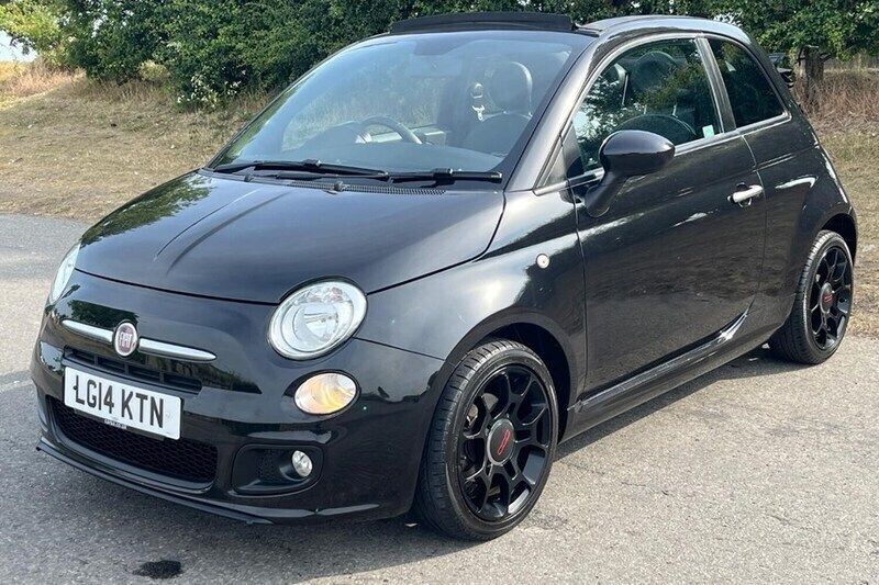 Black Used 2014 Fiat 500C S Cabriolet | £5,495 (Super price) - Image 1/1