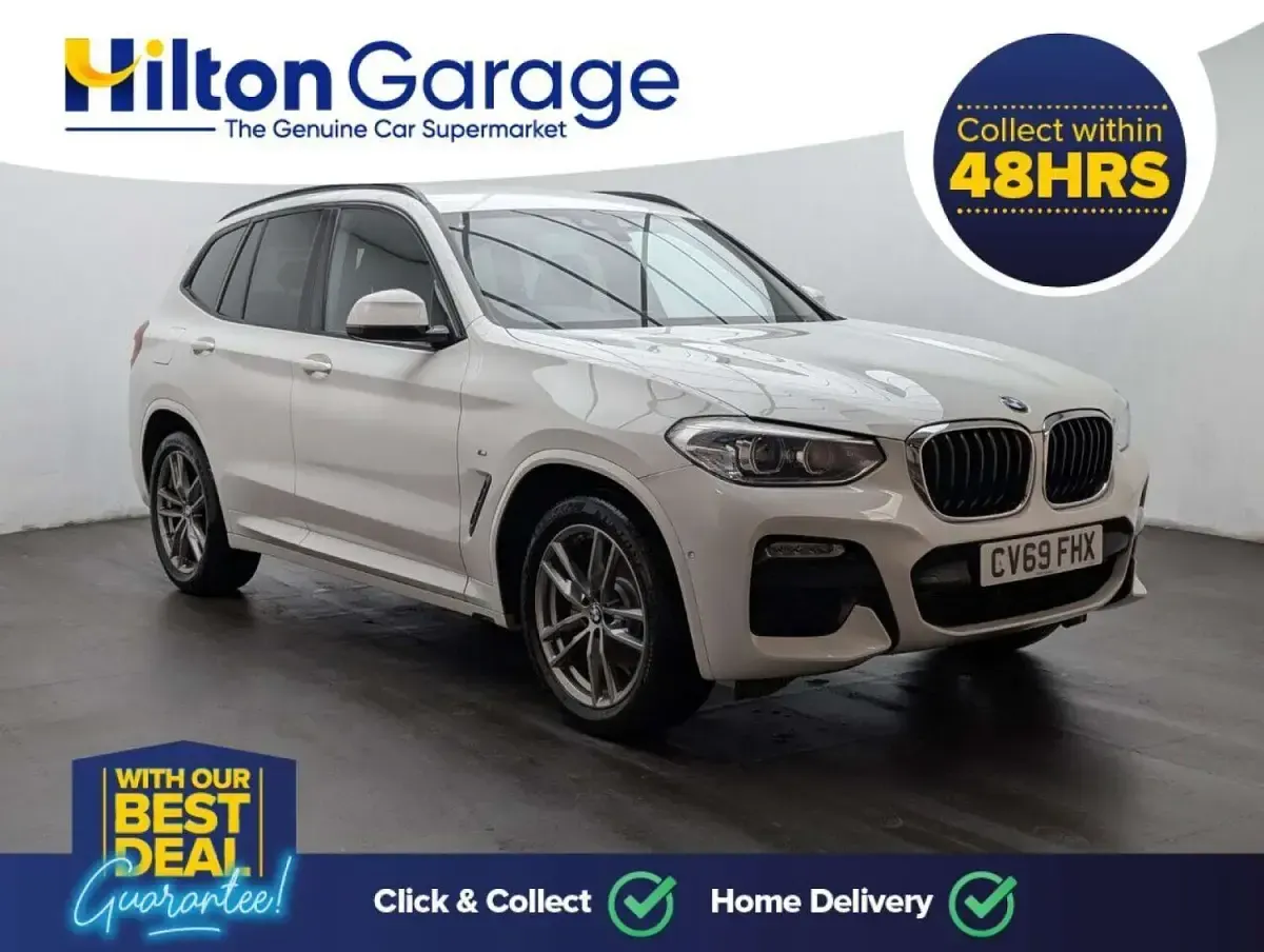 Used BMW X3 M Sport 190 HP (139 kW) 2019 White SUV