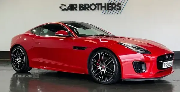 Used Jaguar F-Type Chequered Flag 340 HP (250 kW) 2020 Red Coupe